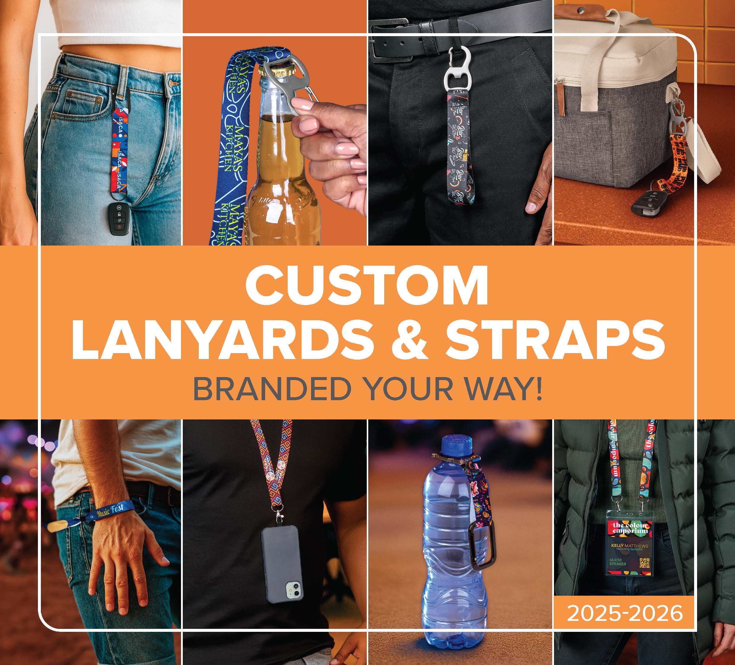 Custom Lanyards and Straps